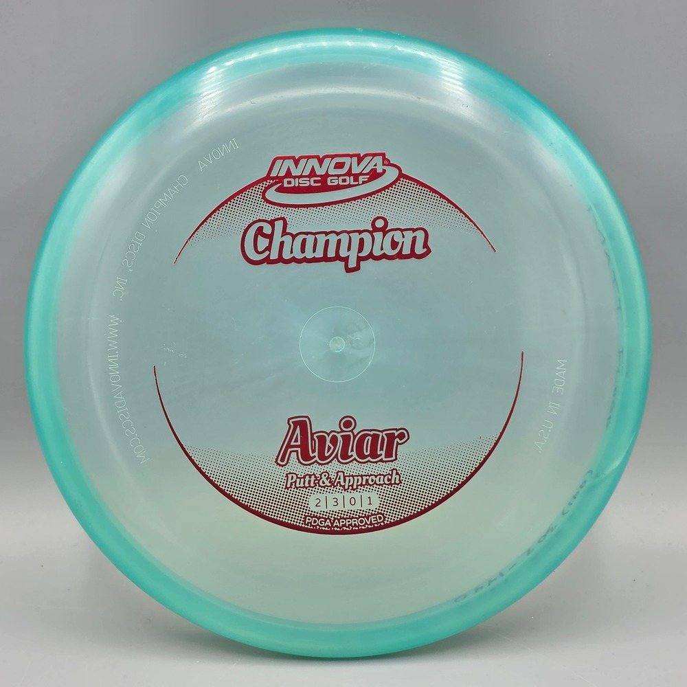 Innova Disc Golf Putter 165g Teal Champion Aviar Putt & Approach Disc Inked